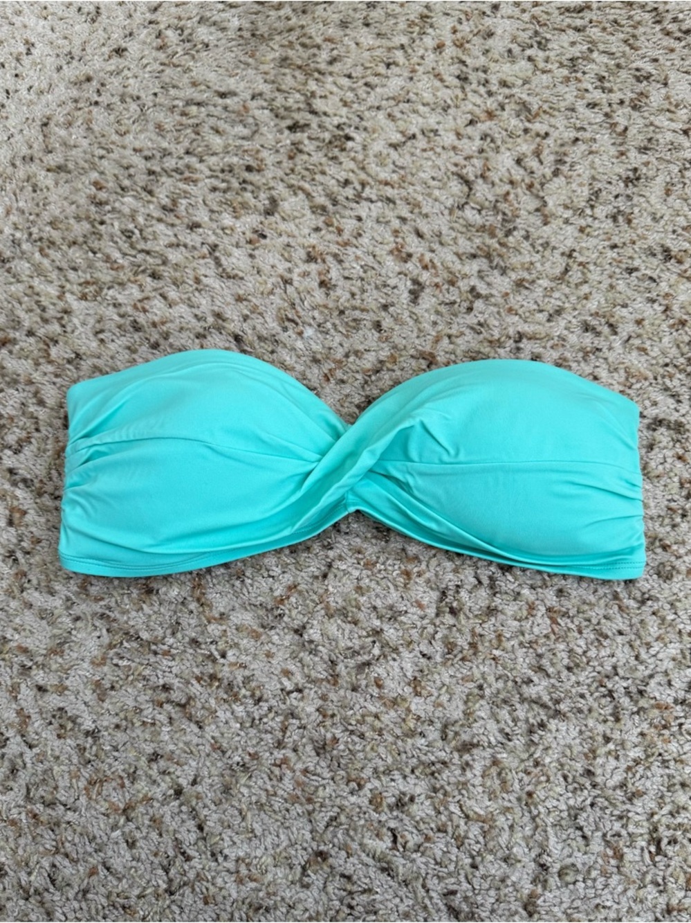 Aqua Twist Front Bandeau Bikini Top